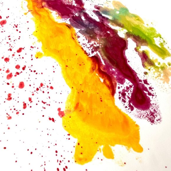 Original Art ‘Quickening’ Encaustic Wax Painting Matted 11"x14" Frame Ready - Picture 4 of 5